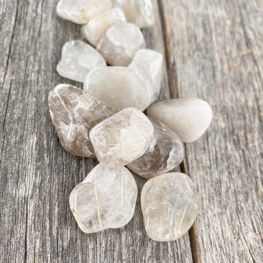 Gold Rutilated Quartz Crystals | 5 Pieces - Picture 6 of 6
